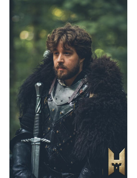 Espada Imperial curta acabamento aço...