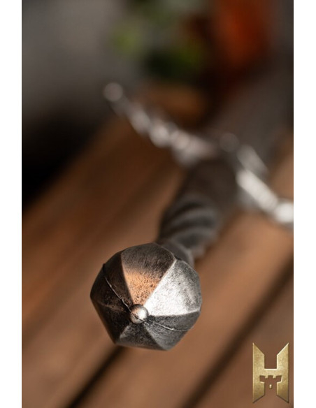 Espada Imperial longa acabamento aço...