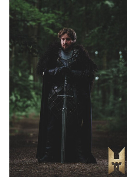 Espada Imperial longa acabamento aço...