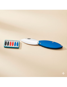 Conjunto de 6 canivetes chaveiro Albainox, cores sortidas... 2