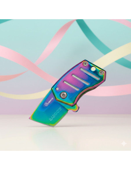 Mini navalha Albainox modelo Rainbow,...