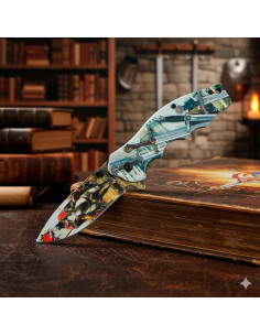 Navaja Albainox modelo Cavaleiros Templários (19,8 cm.) 2