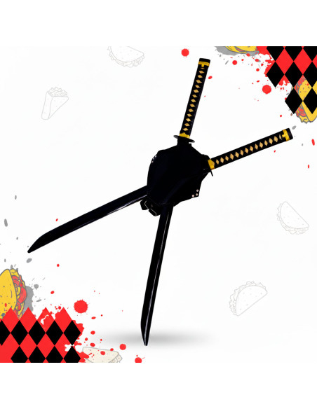 Conjunto de 2 katanas com bainha para...
