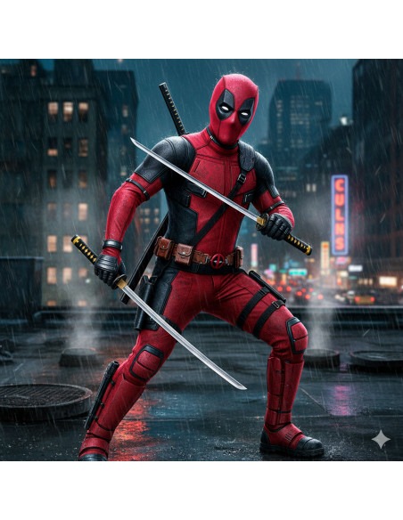 Conjunto de 2 katanas com bainha para...