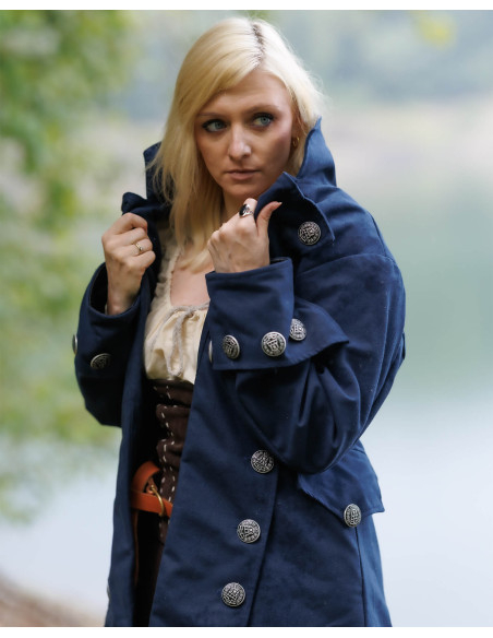 Casaco medieval Pirata modelo Capitão...