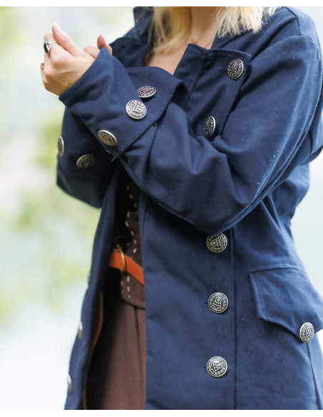 Casaco medieval Pirata modelo Capitão...