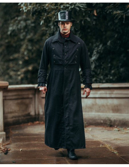 Casaco medieval modelo Kondor, cor preta