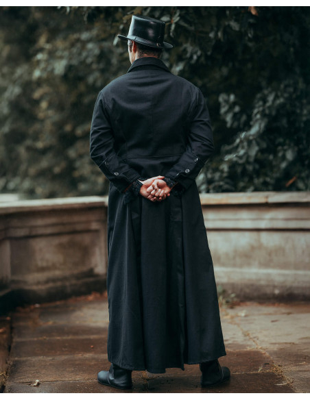 Casaco medieval modelo Kondor, cor preta