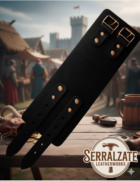 Pulseira medieval ajustável de...