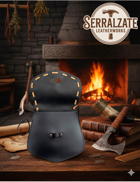 Bolsa Vikinga de Chifre de...