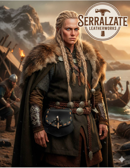 Bolsa Vikinga de Chifre de...