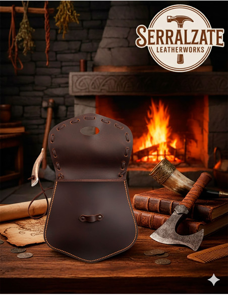 Bolsa vikings com chifre de...