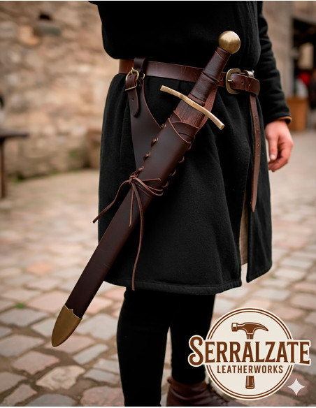 Tahalí porta espadas Badulf ajustável...