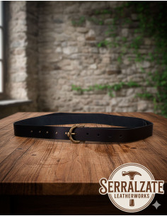 Cinto medieval Carolus serpente - Preto 2