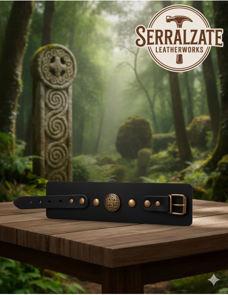 Pulseira de nós celtas ajustável, 1...