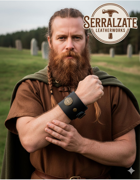 Pulseira de nós celtas ajustável, 1...