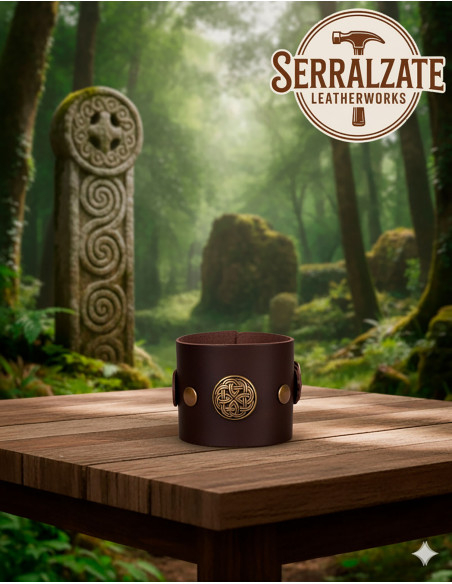 Pulseira de nós celtas ajustável, 1...