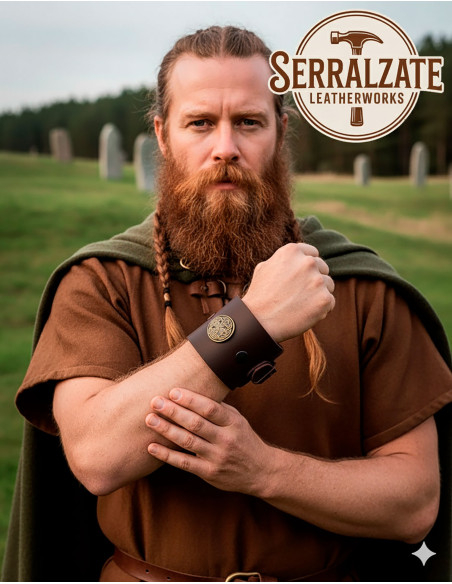 Pulseira de nós celtas ajustável, 1...