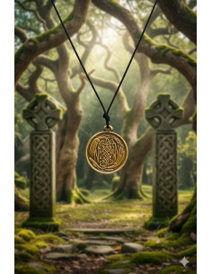 Pingente Asas Celtas - Dourado