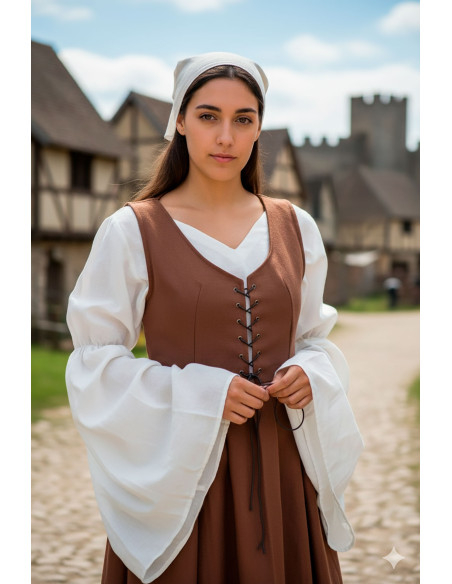 Sobrevesta medieval Marketta para...