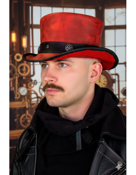 Chapéu de copa Samedi - Vermelho