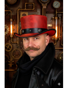 Chapéu de copa Samedi - Vermelho 2