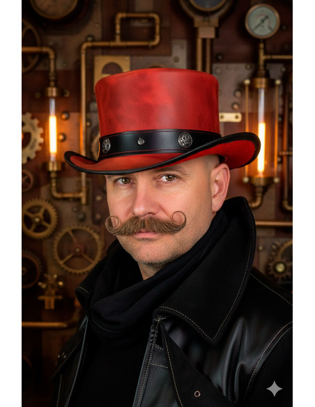 Chapéu de copa Samedi - Vermelho