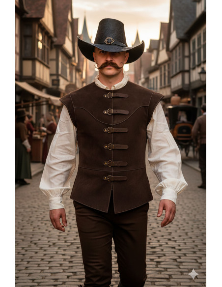 Chapéu deluxe DelaCroix aba média dos...