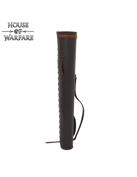 Carcaje medieval de couro para...