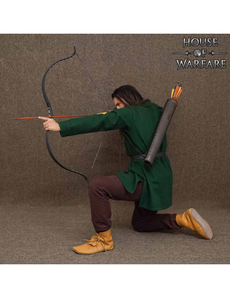 Carcaje medieval de couro para...