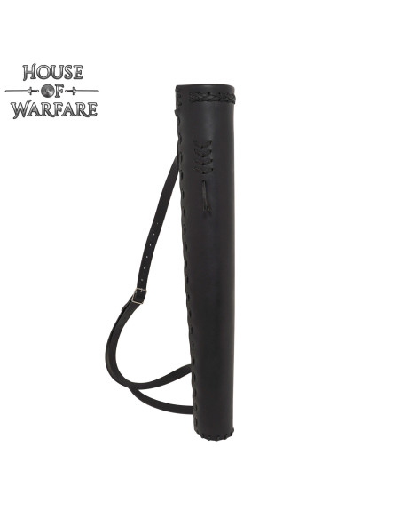 Carcaj medieval de couro para costas,...