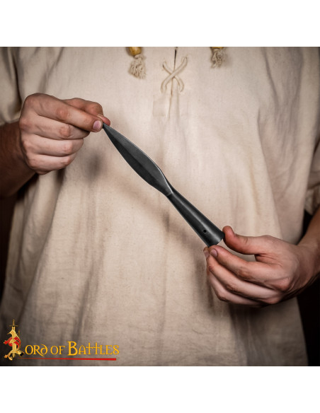 Ponta de lança medieval em aço...