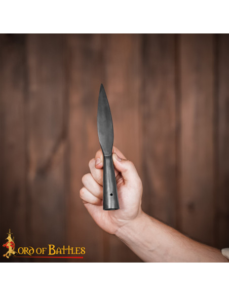 Ponta de lança medieval em aço...