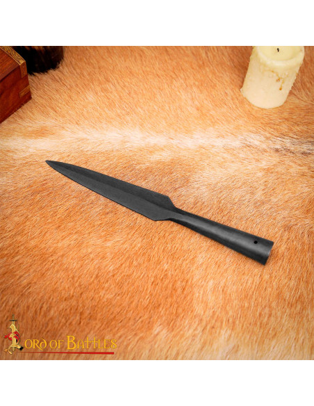 Ponta de lança medieval em aço...