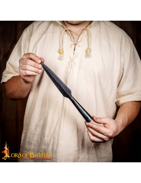 Ponta de lança medieval em aço...