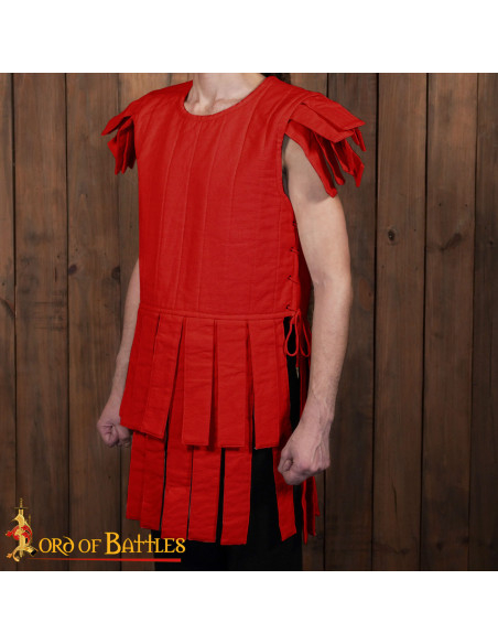 Colete romano acolchoado em algodão,...