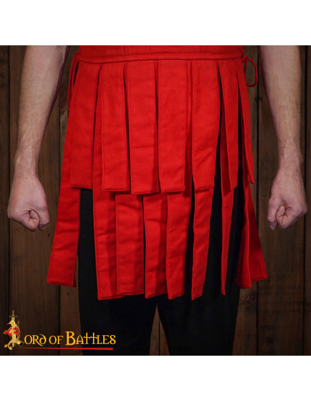 Colete romano acolchoado em algodão,...