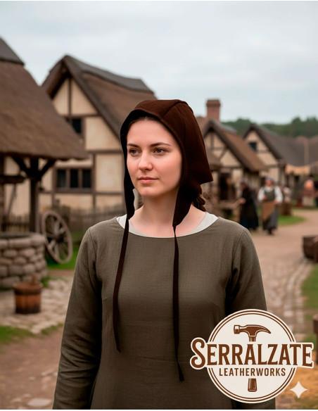 Crespina medieval explorador - Marrom...