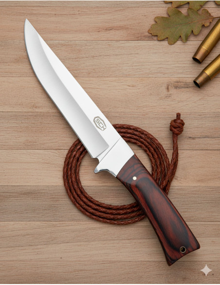 Faca de caça SCK com bainha de nylon...