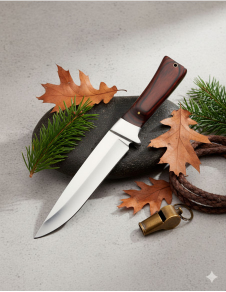 Faca de caça SCK com bainha de nylon...