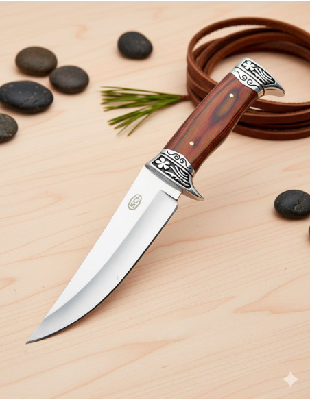 Faca de caça SCK com bainha de nylon...