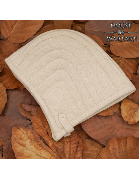 Crespina medieval acolchoada, cor...