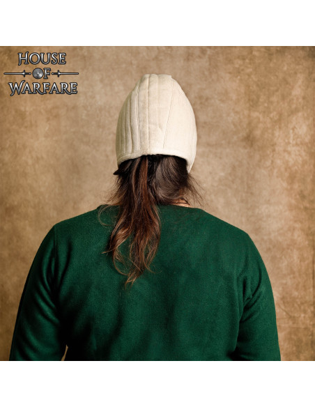 Crespina medieval acolchoada, cor...