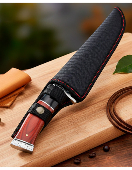 Faca de caça SCK, com bainha de nylon...