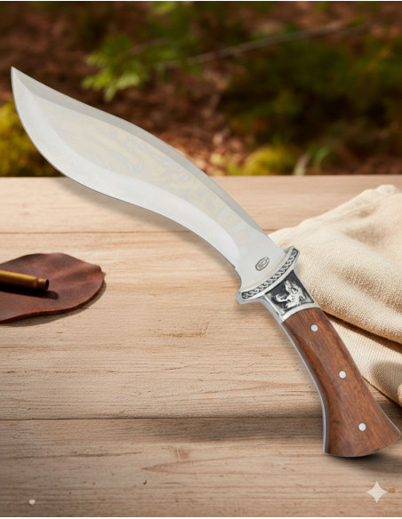 Faca de caça SCK tipo kukri (33,5 cm). Faca de caça SCK tipo kukri (33,5 cm).
