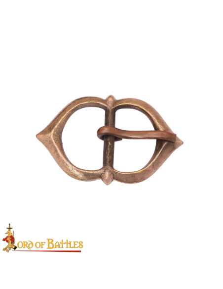 Fivela medieval para cinto em bronze...