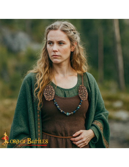 Broche viking oval do século IX em...