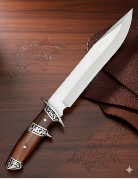 Faca de caça SCK com capa de nylon...