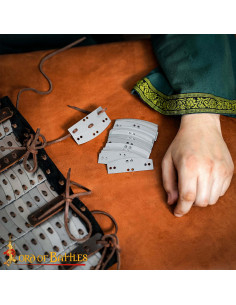 Kit de 100 placas de aço inoxidável para armadura lamelar 2