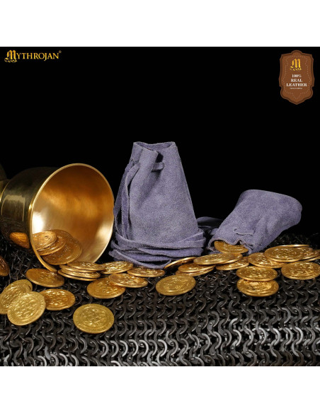 Kit 2 bolsas limosneras medievais em...